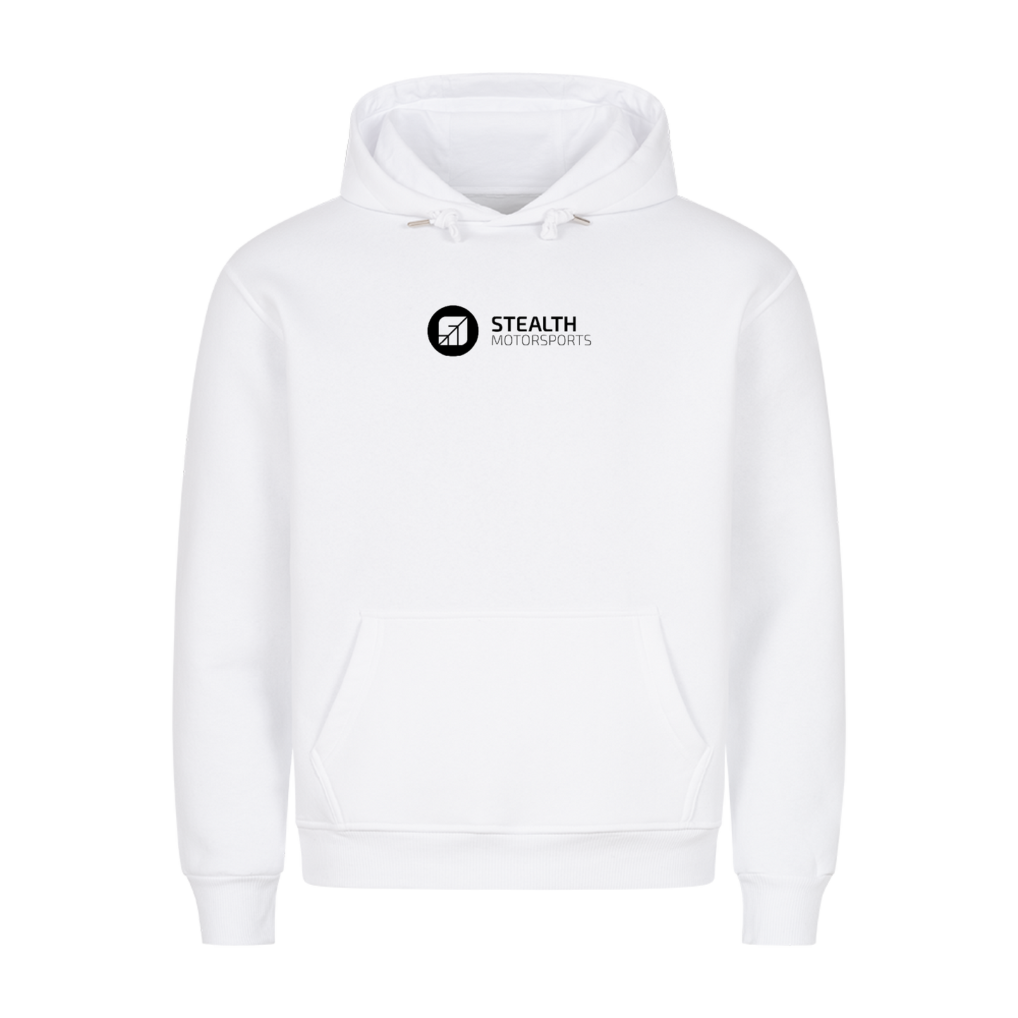 Street Warrior - Regular White Hoodie